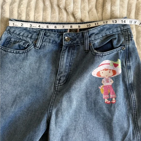 Strawberry Shortcake Denim Pants - Picture 4 of 11